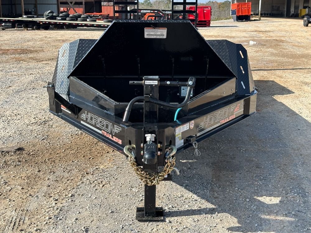 22' Horizon EHZ Bumper Pull Equipment Trailer Mega Ramps - (2) 8K Axles 017080 - Stryker Dealership Group