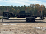 22' Horizon EHZ Bumper Pull Equipment Trailer Mega Ramps - (2) 8K Axles 017080 - Stryker Dealership Group