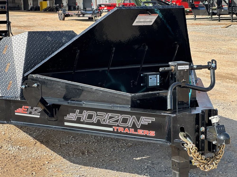 22' Horizon EHZ Bumper Pull Equipment Trailer Mega Ramps - (2) 8K Axles 017080 - Stryker Dealership Group