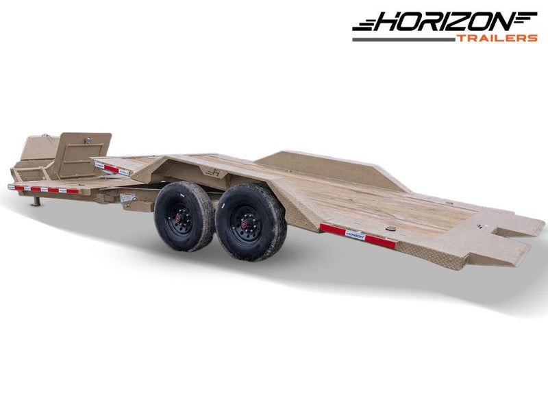 22' Horizon ETZ Bumper Pull Equipment Tilt Trailer Drive Over Fenders - (2) 8K Axles 017566 - Stryker Dealership Group