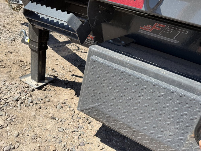 22' Horizon FFT Bumper Pull Full Deckover Tilt Trailer - (2) 8K Axles 015225 - Stryker Dealership Group