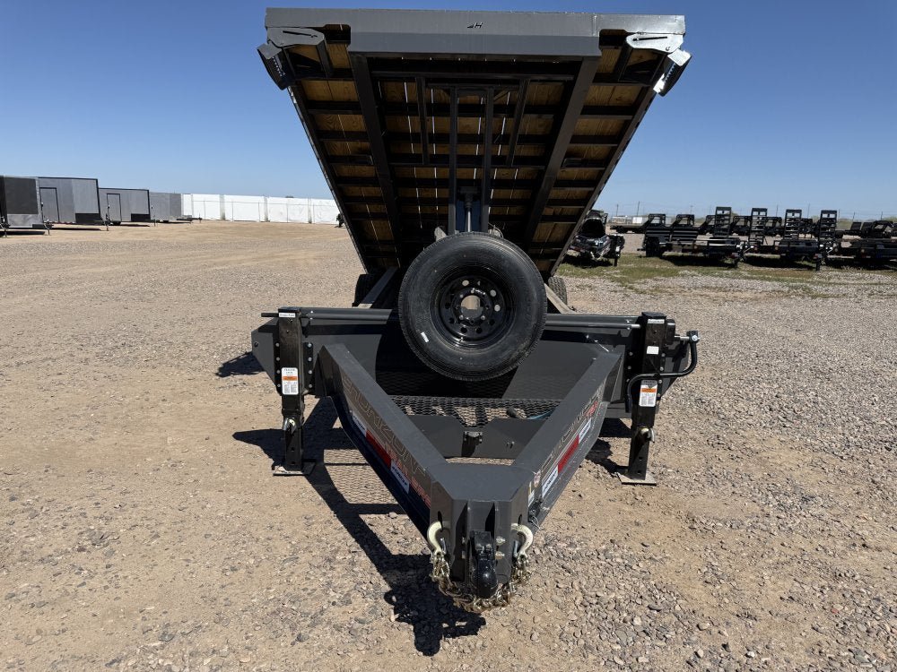 22' Horizon FFT Bumper Pull Full Deckover Tilt Trailer - (2) 8K Axles 015225 - Stryker Dealership Group