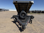 22' Horizon FFT Bumper Pull Full Deckover Tilt Trailer - (2) 8K Axles 015225 - Stryker Dealership Group