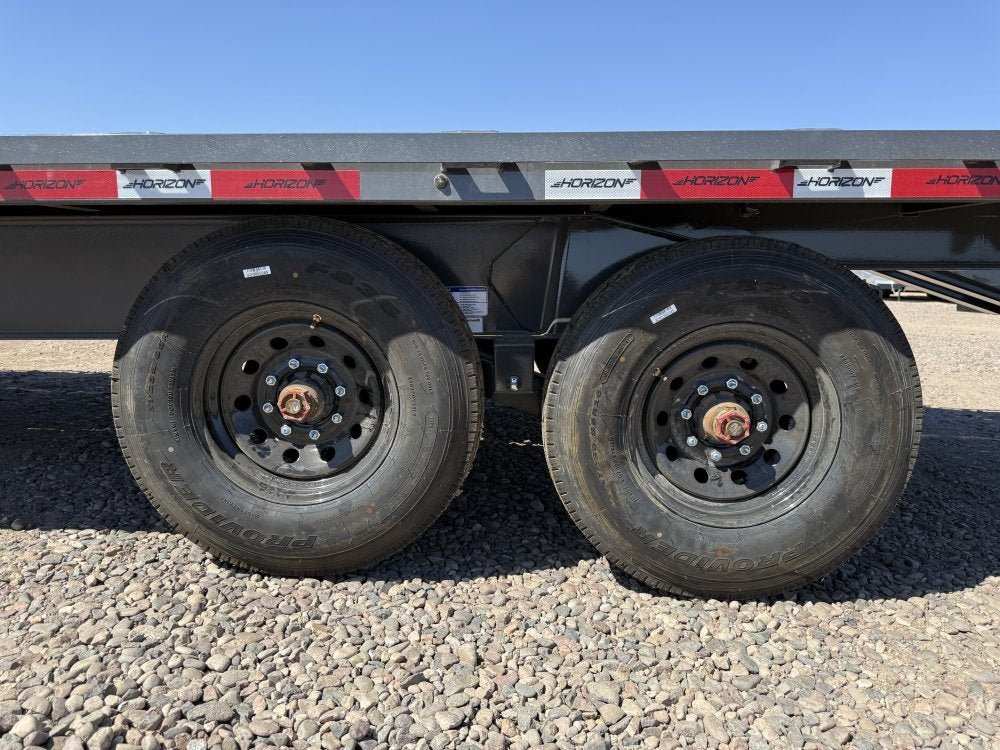 22' Horizon FFT Bumper Pull Full Deckover TIlt Trailer - (2) 8K Axles 15225 - Stryker Dealership Group