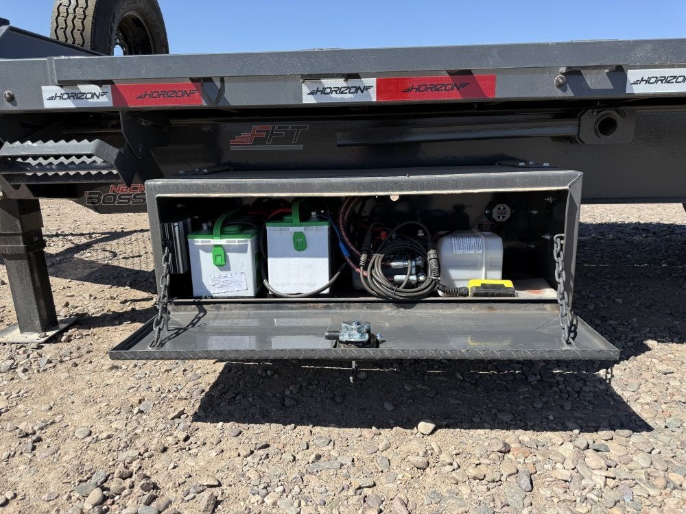 22' Horizon FFT Bumper Pull Full Deckover TIlt Trailer - (2) 8K Axles 15225 - Stryker Dealership Group