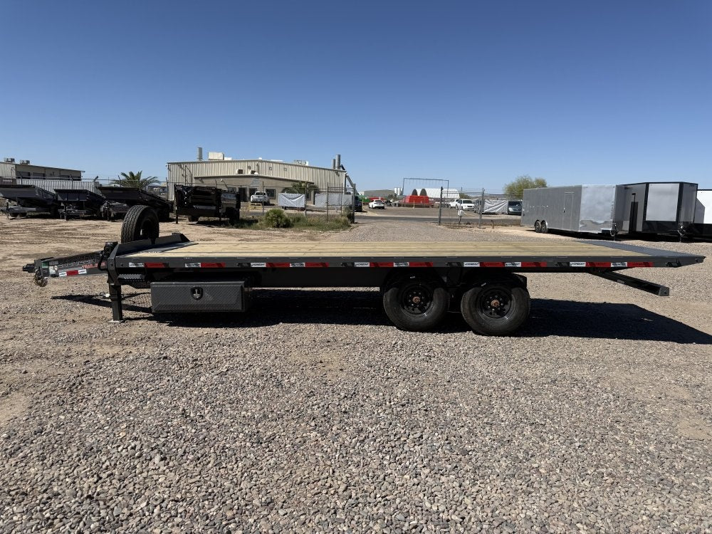 22' Horizon FFT Bumper Pull Full Deckover TIlt Trailer - (2) 8K Axles 15225 - Stryker Dealership Group