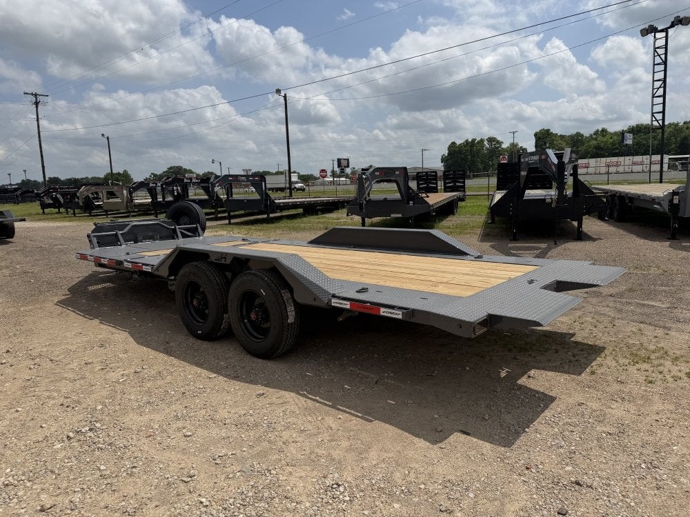 22' Horizon HET Bumper Pull Equipment Tilt Trailer Drive Over Fenders - (2) 10K Axles 15468 - Stryker Dealership Group