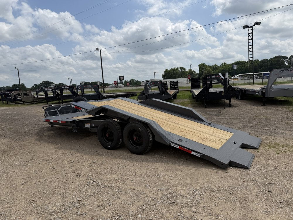 22' Horizon HET Bumper Pull Equipment Tilt Trailer Drive Over Fenders - (2) 10K Axles 15468 - Stryker Dealership Group