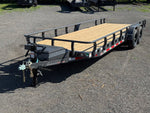 22' Horizon UTZ Bumper Pull Utility Trailer - (2) 3.5K Axles 016804 - Stryker Dealership Group