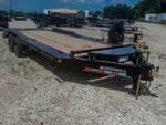 22' Iron Bull EHB Bumper Pull Equipment Trailer Mega Ramps - (2) 10,000 lb Axles 916924 - Stryker Dealership Group