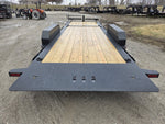 22' Iron Bull TLB Bumper Pull Equipment Tilt Trailer - (2) 7,000 lb Axles 112909 - Stryker Dealership Group
