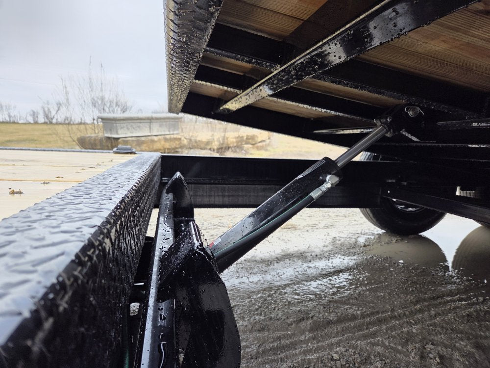 22' Iron Bull TLB Bumper Pull Equipment Tilt Trailer - (2) 7,000 lb Axles 112909 - Stryker Dealership Group