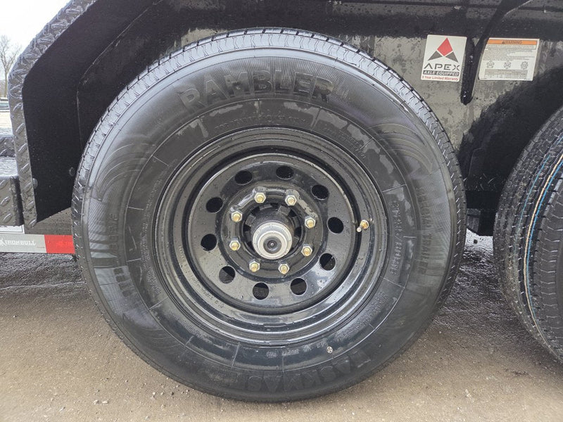 22' Iron Bull TLB Bumper Pull Equipment Tilt Trailer - (2) 7,000 lb Axles 112909 - Stryker Dealership Group