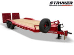 22' Stryker SET Bumper Pull Equipment Trailer DOF - (2) 7K Axles 003796 - Stryker Dealership Group