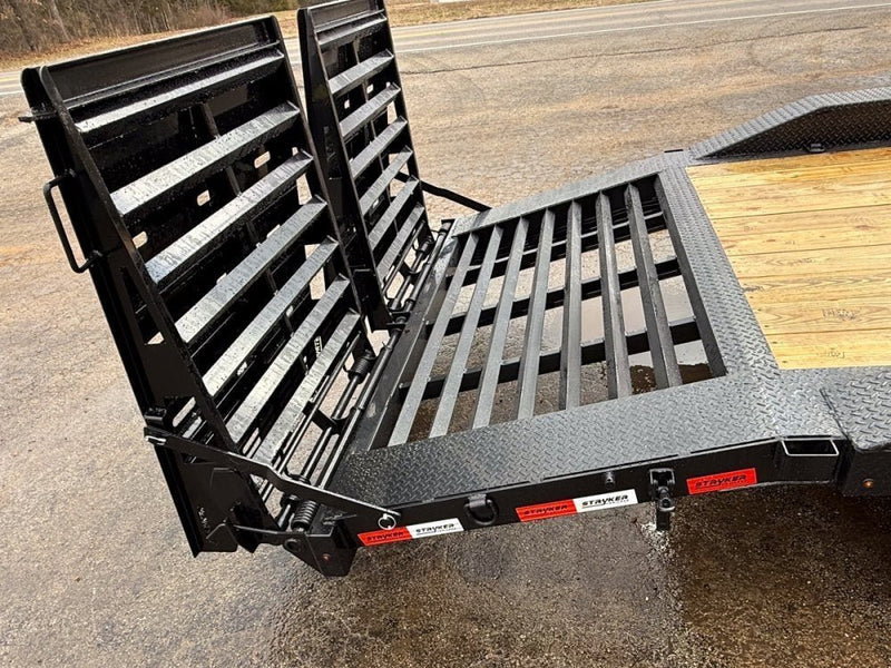 22' Stryker SET Bumper Pull Equipment Trailer DOF - (2) 7K Axles 004080 - Stryker Dealership Group
