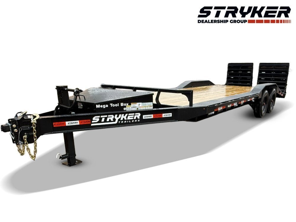 22' Stryker SET Bumper Pull Equipment Trailer DOF - (2) 7K Axles 004080 - Stryker Dealership Group