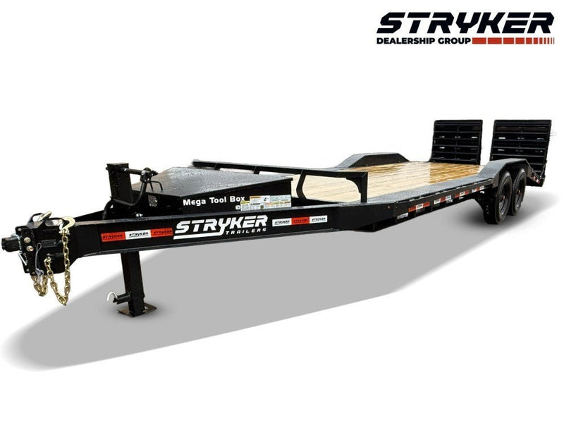 22' Stryker SET Bumper Pull Equipment Trailer DOF - (2) 7K Axles 004080 - Stryker Dealership Group