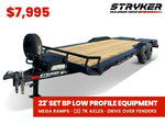 22' Stryker SET Bumper Pull Equipment Trailer DOF - (2) 7K Axles 004082 - Stryker Dealership Group