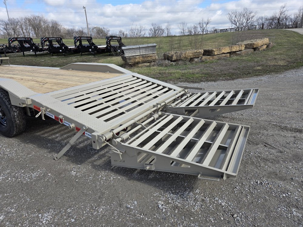 22' Stryker SET Bumper Pull Equipment Trailer DOF - (2) 7K Axles 004083 - Stryker Dealership Group