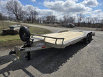 22' Stryker SET Bumper Pull Equipment Trailer DOF - (2) 7K Axles 004083 - Stryker Dealership Group