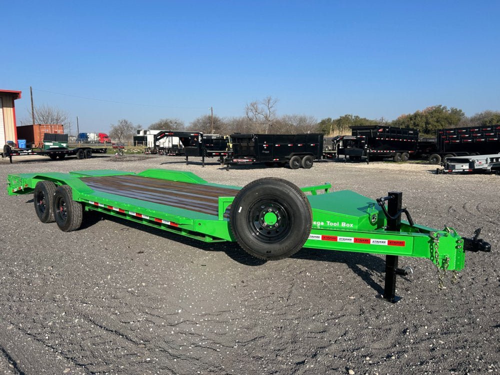 22' Stryker SET Bumper Pull Equipment Trailer DOF - (2) 8K Axles 3792 - Stryker Dealership Group