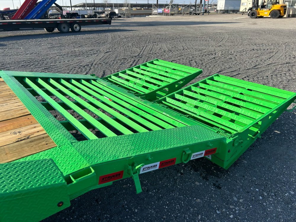 22' Stryker SET Bumper Pull Equipment Trailer DOF - (2) 8K Axles 3792 - Stryker Dealership Group