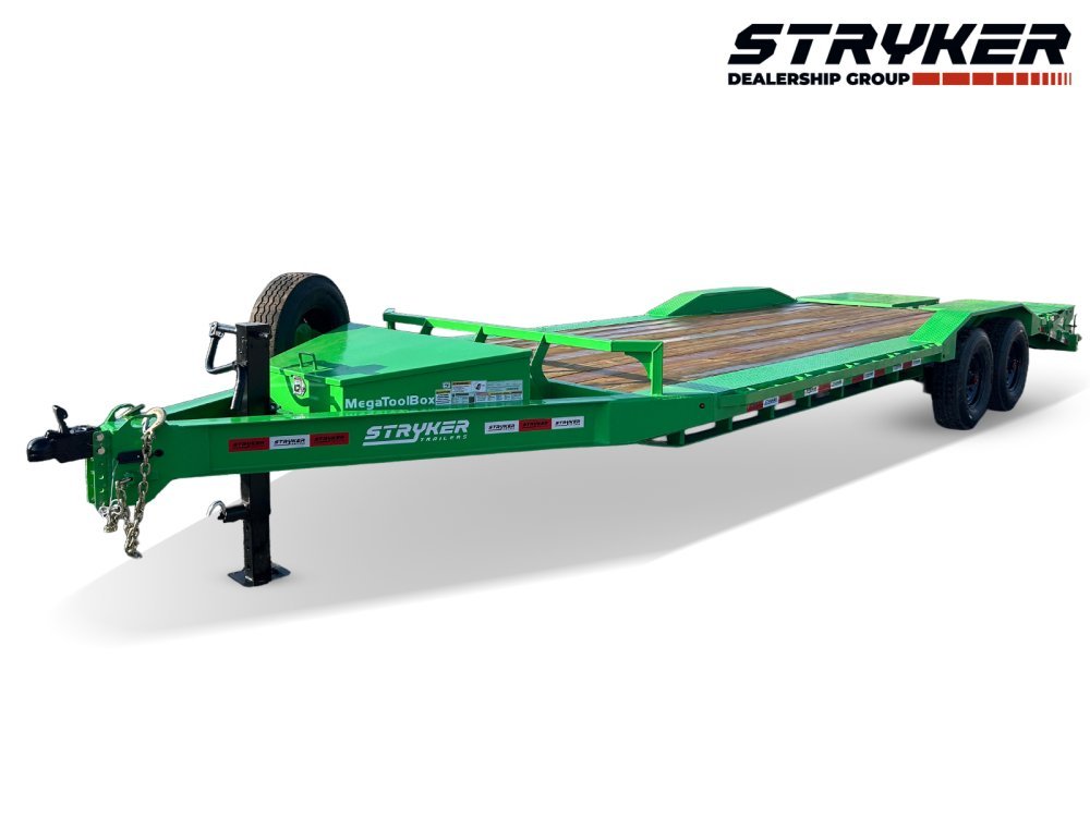 22' Stryker SET Bumper Pull Equipment Trailer DOF - (2) 8K Axles 3792 - Stryker Dealership Group