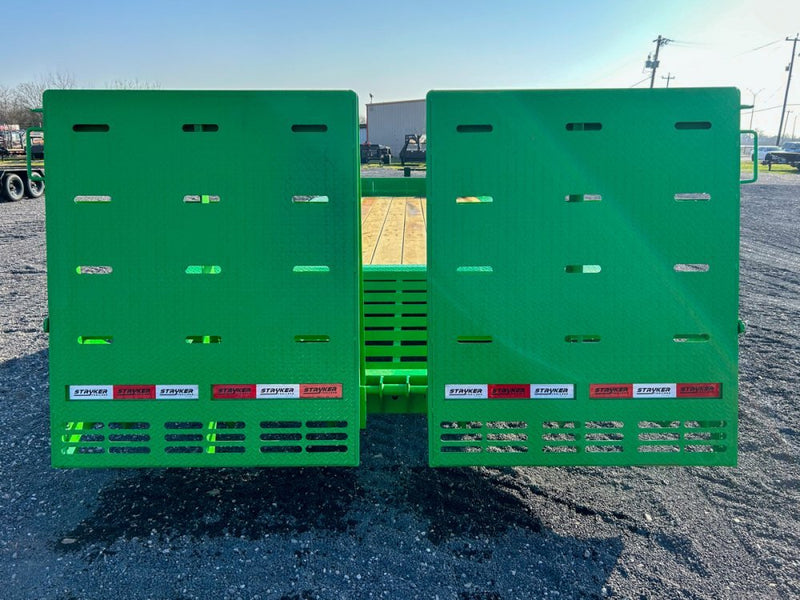 22' Stryker SET Bumper Pull Equipment Trailer DOF - (2) 8K Axles 3792 - Stryker Dealership Group