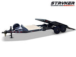22' Tilt Trailer Drive Over Fenders, 7K Axles 003805 - Stryker Dealership Group