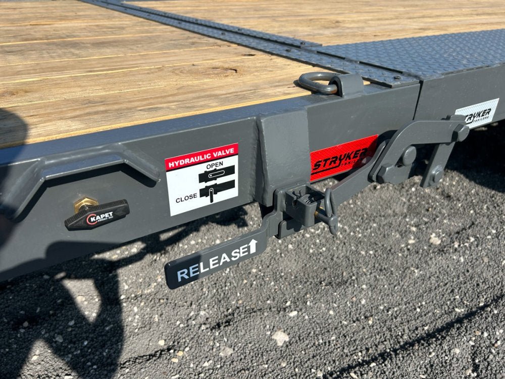 22' Tilt Trailer Drive Over Fenders, 7K Axles 3803 - Stryker Dealership Group