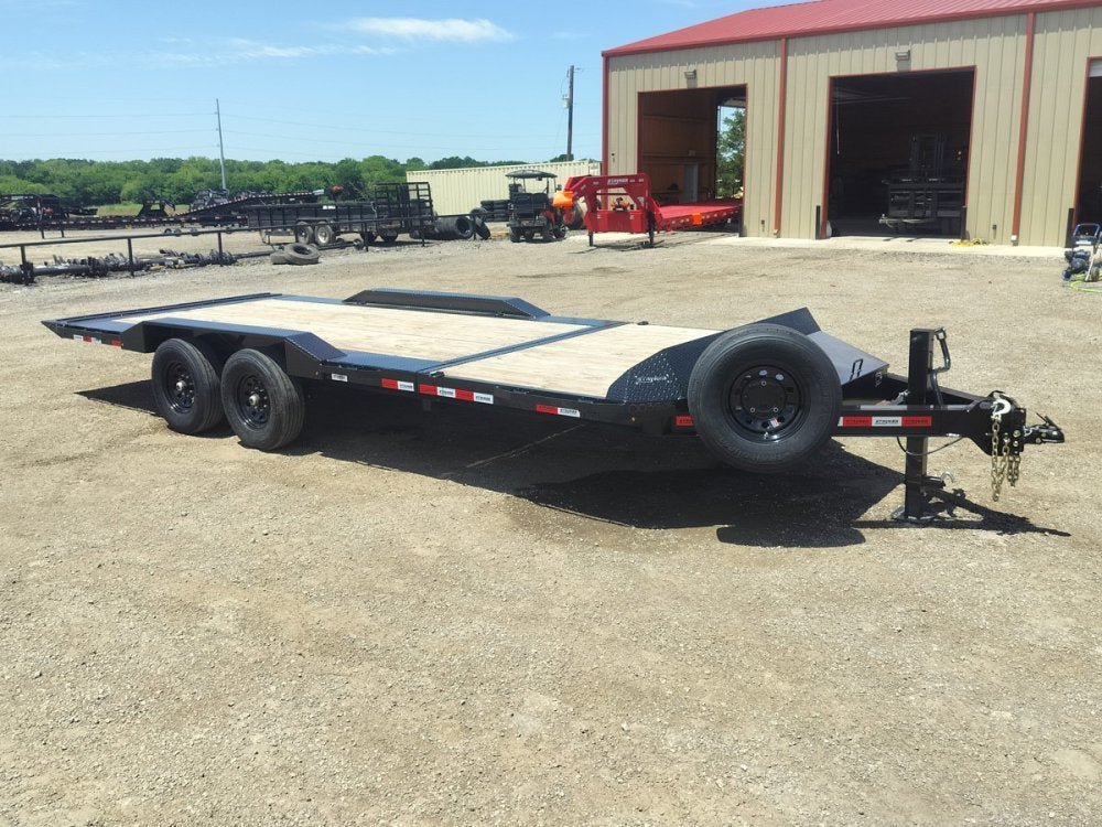 22' Tilt Trailer Drive Over Fenders, 7K Axles 3804 - Stryker Dealership Group