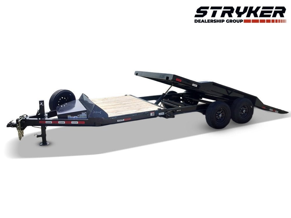 22' Tilt Trailer Drive Over Fenders, 7K Axles 3804 - Stryker Dealership Group