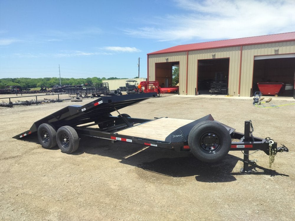 22' Tilt Trailer Drive Over Fenders, 7K Axles 3804 - Stryker Dealership Group