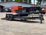 22' Tilt Trailer Lamar (2) 7K Axles 14K GVWR 10K Payload 142183 - Stryker Dealership Group