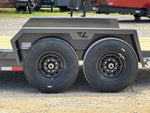 22' Tilt Trailer Lamar (2) 7K Axles 14K GVWR 10K Payload 142183 - Stryker Dealership Group