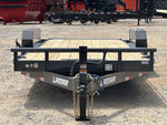 22' Tilt Trailer Lamar (2) 7K Axles 14K GVWR 10K Payload 142183 - Stryker Dealership Group