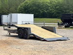 22' Tilt Trailer Lamar (2) 7K Axles 14K GVWR 10K Payload 142183 - Stryker Dealership Group