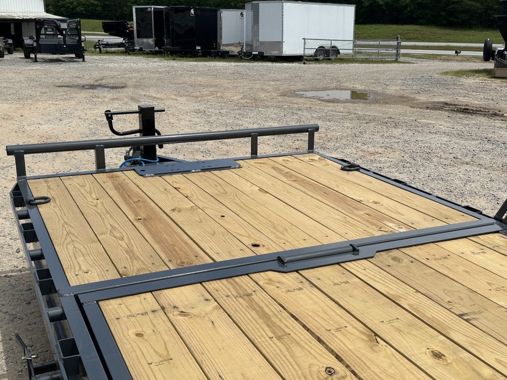22' Tilt Trailer Lamar (2) 7K Axles 14K GVWR 10K Payload 142183 - Stryker Dealership Group