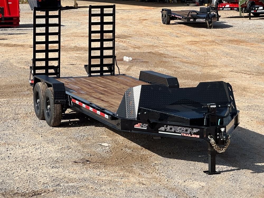 22' x 83" EHZ BP EQUIPMENT TRAILER (2) 7K Axles, Mega Ramps, 14 Ply Tires 6144 - Stryker Dealership Group
