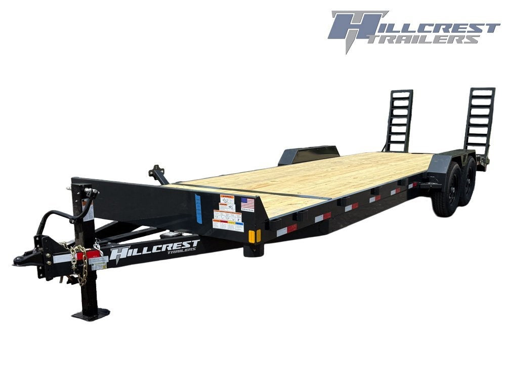 22' BP Equipment Trailer Stand Up Ramps - 7k Axles - Equipment Trailers - Stryker Dealership Group