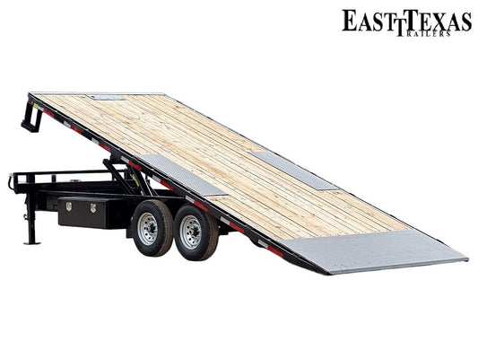 22' Bumper Pull Tilt Deckover Trailer - 7k Axles - Equipment Tilt - Stryker Dealership Group