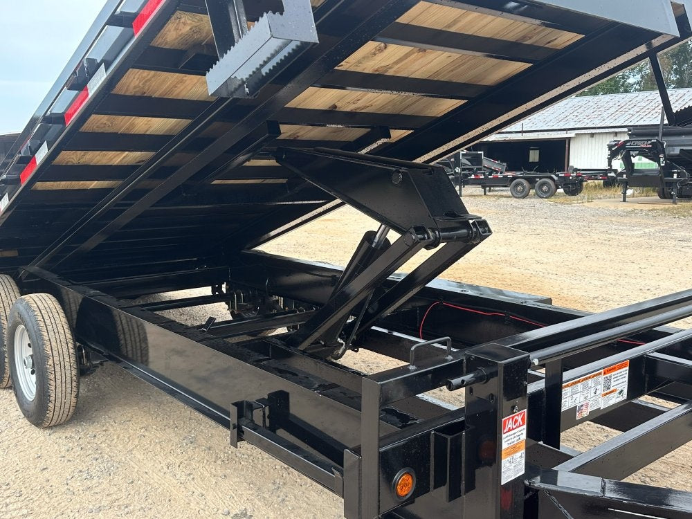 22' Bumper Pull Tilt Deckover Trailer - 7k Axles - Equipment Tilt - Stryker Dealership Group