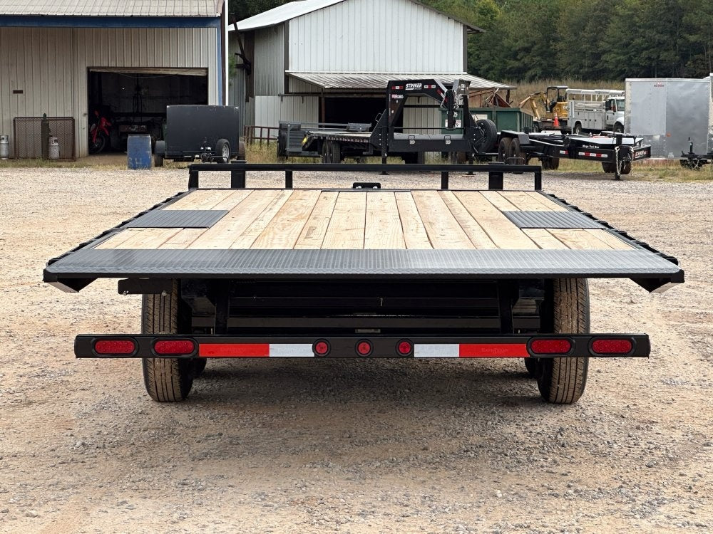 22' Bumper Pull Tilt Deckover Trailer - 7k Axles - Equipment Tilt - Stryker Dealership Group