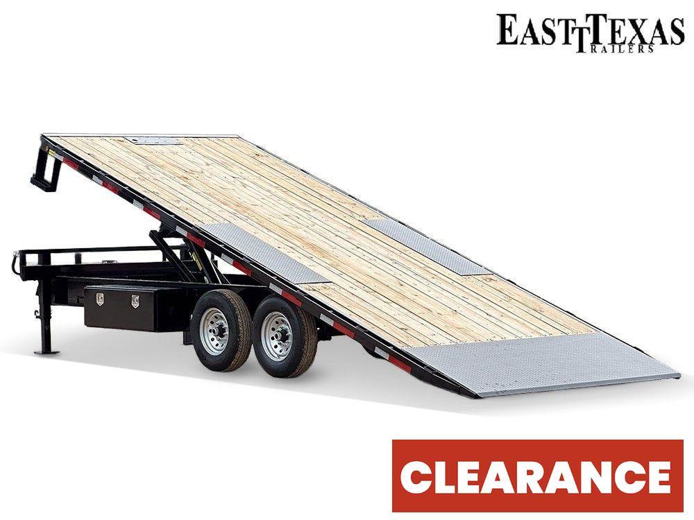 22' Bumper Pull Tilt Deckover Trailer - 7k Axles - Equipment Tilt - Equipment Trailers - Stryker Dealership Group