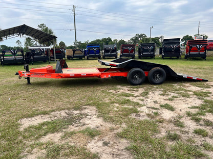 22' ETZ BP Equipment Trailer 2 - 7k Torsion Axles Slide in Ramps Drive Over Fenders 002767 - Equipment Trailers - Stryker Dealership Group