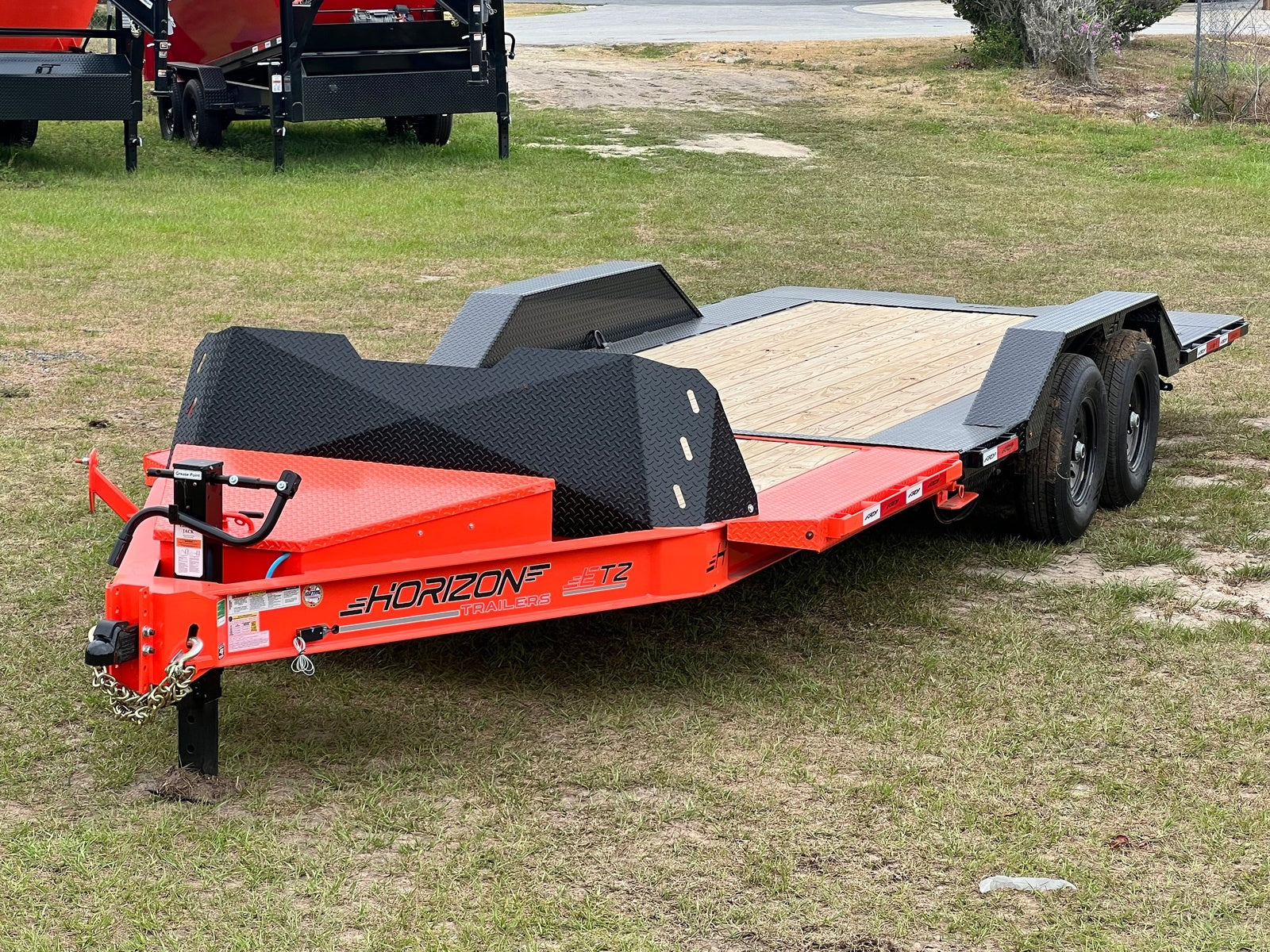 22' ETZ BP Equipment Trailer 2 - 7k Torsion Axles Slide in Ramps Drive Over Fenders 002767 - Equipment Trailers - Stryker Dealership Group