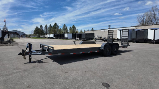 22' H6 Bumper Pull 7K Axles 2' Dovetail - Equipment Trailers - Stryker Dealership Group