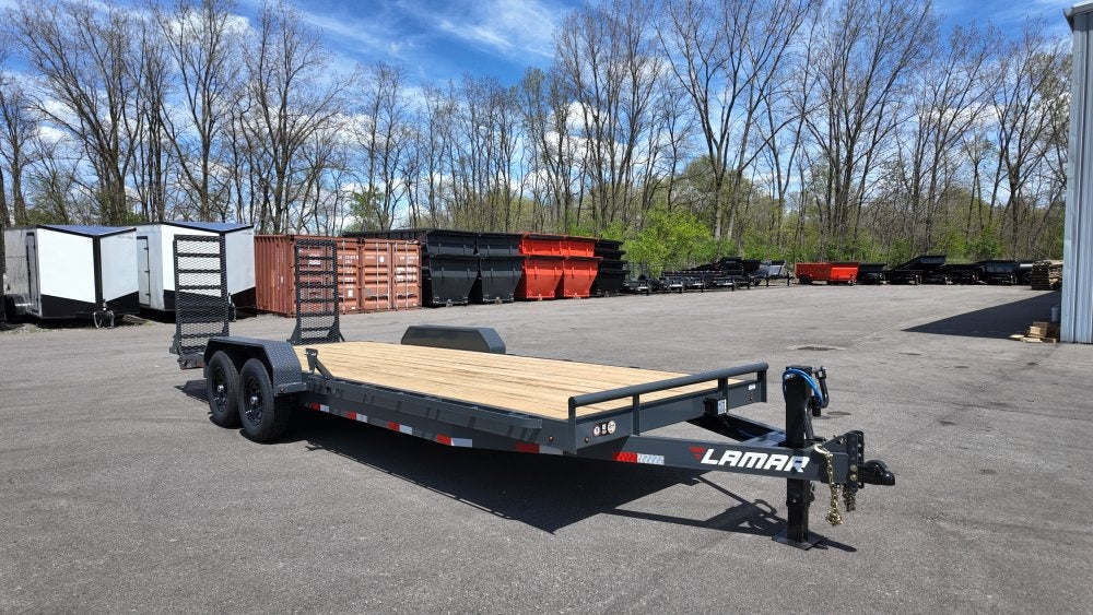 22' H6 Bumper Pull 7K Axles 2' Dovetail - Equipment Trailers - Stryker Dealership Group