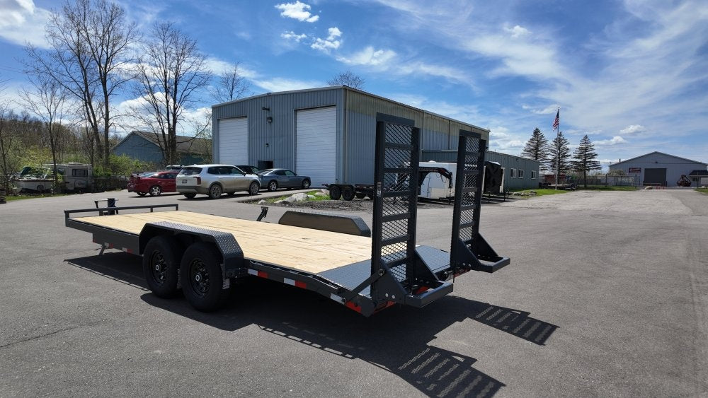 22' H6 Bumper Pull 7K Axles 2' Dovetail - Equipment Trailers - Stryker Dealership Group