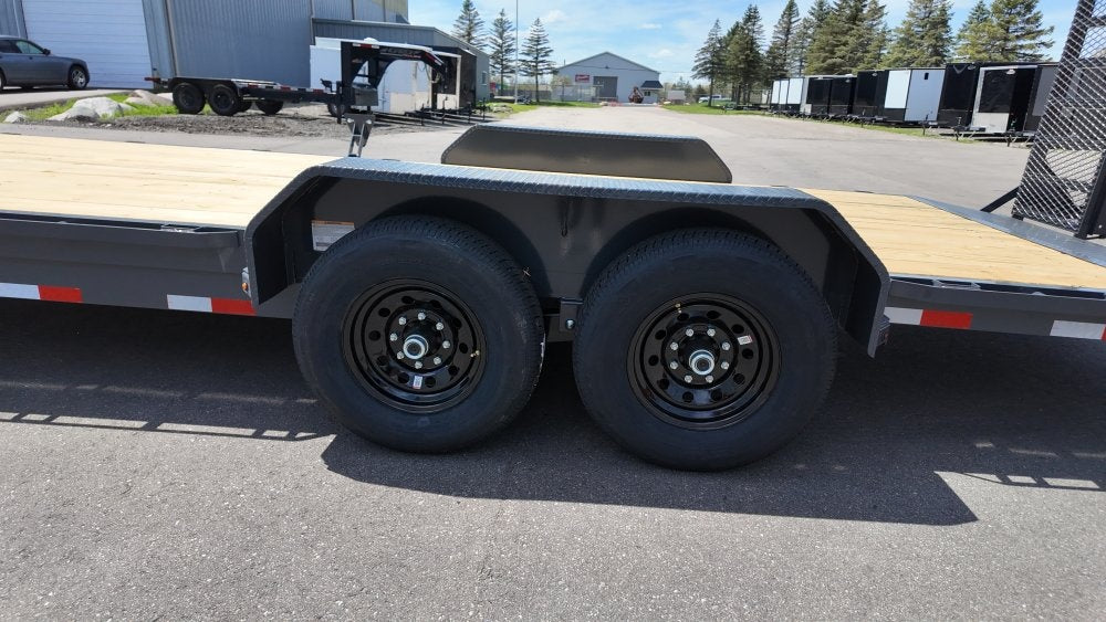 22' H6 Bumper Pull 7K Axles 2' Dovetail - Equipment Trailers - Stryker Dealership Group